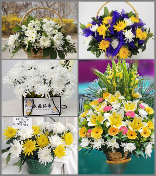 贵州毕节市赫章县水塘堡乡新河村白事提篮配送